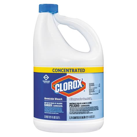 Clorox Concentrated Germicidal Bleach Regular 121Oz Bottle Walmart Com