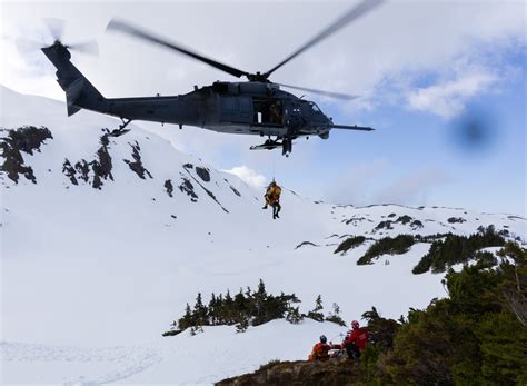 Coast Guard Air Force Sitka Mountain Rescue Crews To Conduct