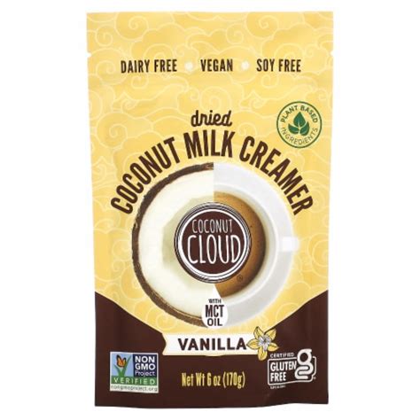 Coconut Cloud Dairy Free Vanilla Dried Coconut Milk Creamer 6 Oz Fry