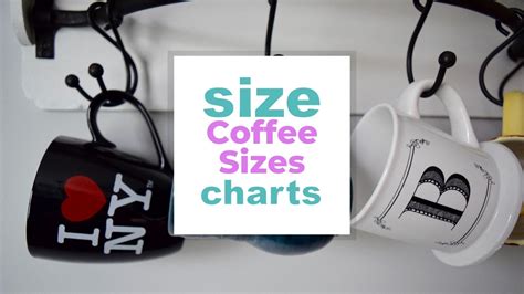 Coffee Sizes From Espresso To Oversized Latte Size Charts Com When