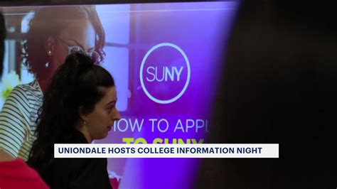 College Information Night Provides Workshops Tips For Uniondale Hs