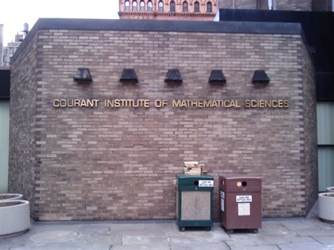 Courant Institute Of Mathematical Sciences