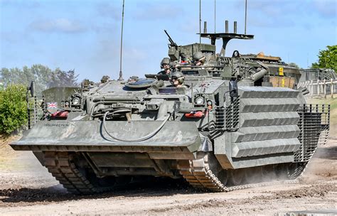 Crarrv Challenger Armoured Repair And Recovery Vehicle Ta Flickr