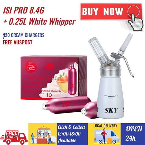 Cream Chargers Dispenser Combo Skywhip Australia