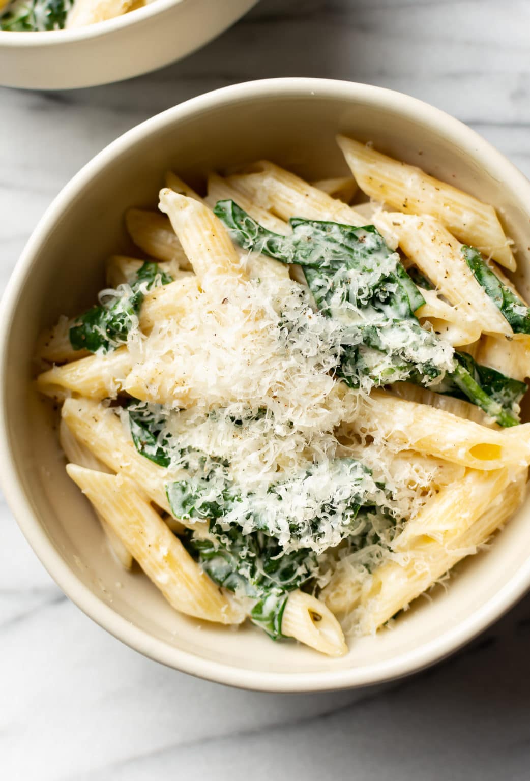 Creamy Spinach Pasta The Cozy Cook