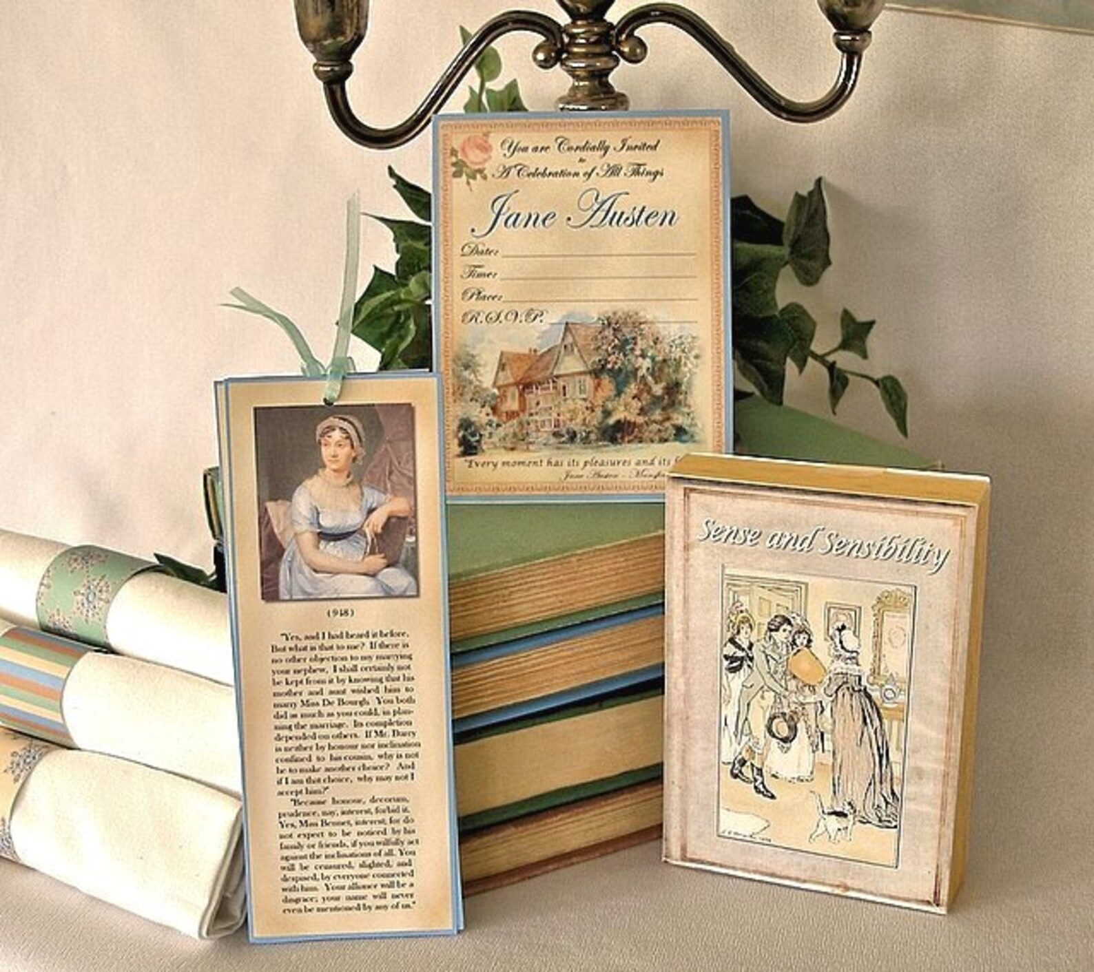 Create A Beautiful Jane Austen Event With This Printable Party Kit