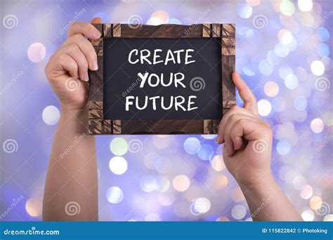 Create Your Future Stock Illustration Illustration Of Motivational