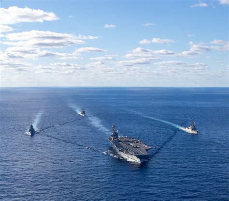 Csg 4 Exercise Enhances Gerald R Ford Inaugural Deployment With Nato