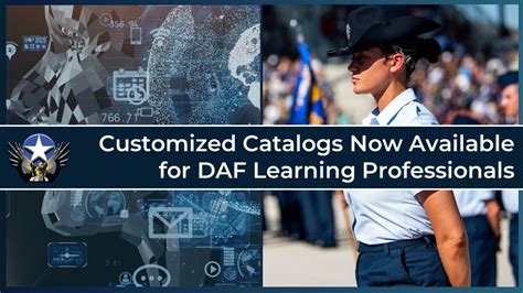 Customized Catalogs Now Available In Daf E Learning For Department Of