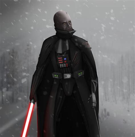 Darth Vader Without The Mask