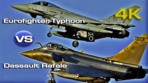 Dassault Rafale Vs Eurofighter Typhoon Youtube