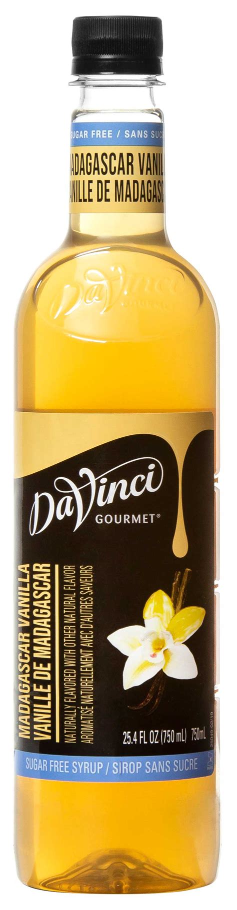 Davinci Gourmet Natural Madagascar Vanilla Syrup 750 Ml 4 Per Case