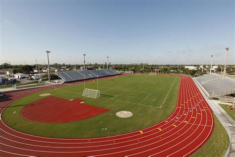 Deerfield Beach High School Football Field Stadium Rdc Design Build