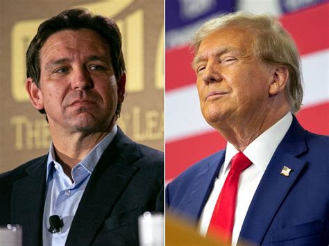 Desantis Makes Nice With Trump In Miami Reports