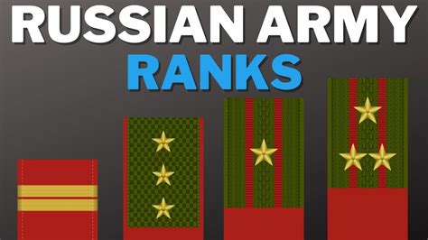 Design 5 Steps To Russian Army Ranks Today