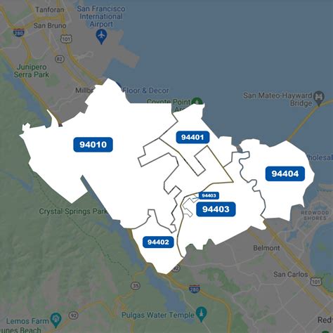 Design The Ultimate San Mateo, Ca Zip Code Map Now!