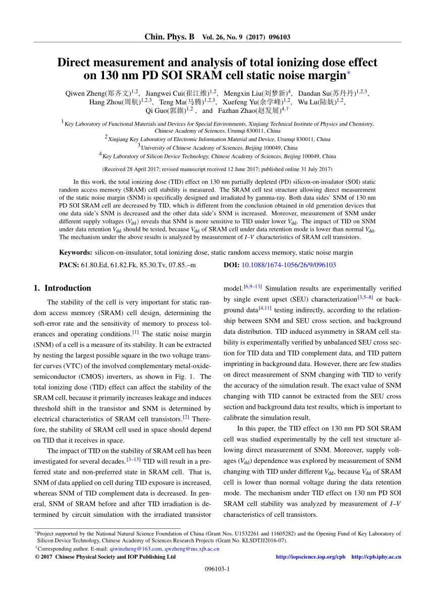 Direct Measurement And Analysis Of Total Ionizing Dose Effect On 130 Nm