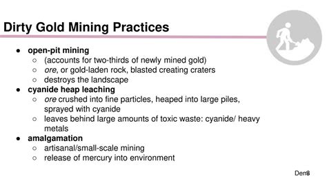 Dirty Gold Mining Methods Amp Rising Environmental Costs