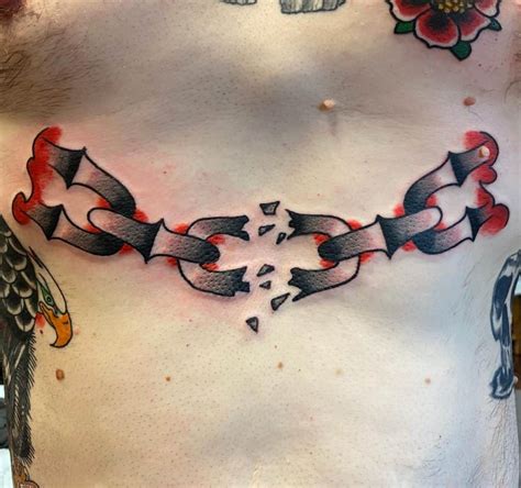 Discover 68 Tattoo Of Broken Chains Latest In Cdgdbentre