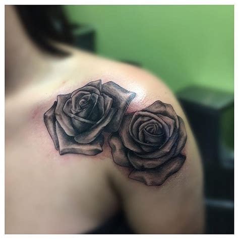 Discover 76 Rose Shoulder Female Tattoo Designs Best In Cdgdbentre