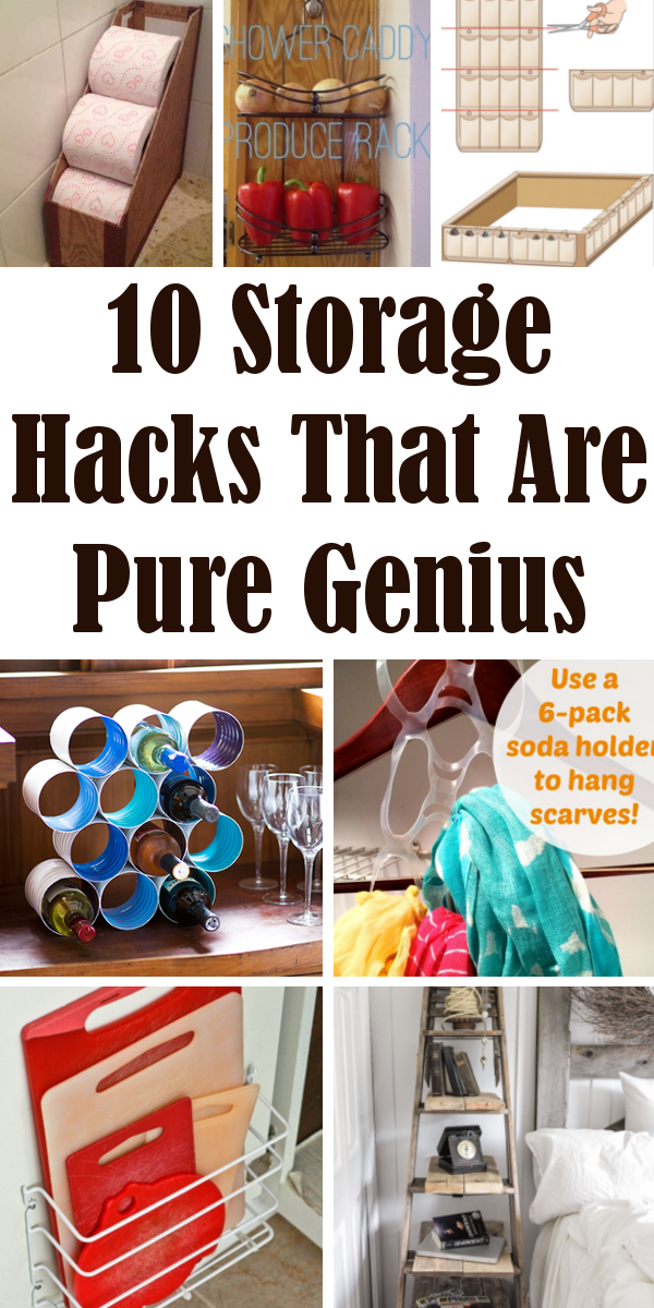 Diy Home Sweet Home 10 Storage Hacks That Are Pure Genius