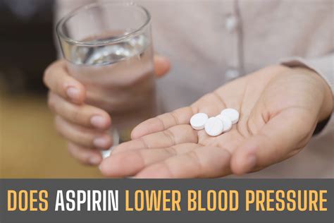 Does Aspirin Lower Blood Pressure Selfhealthfriend Com