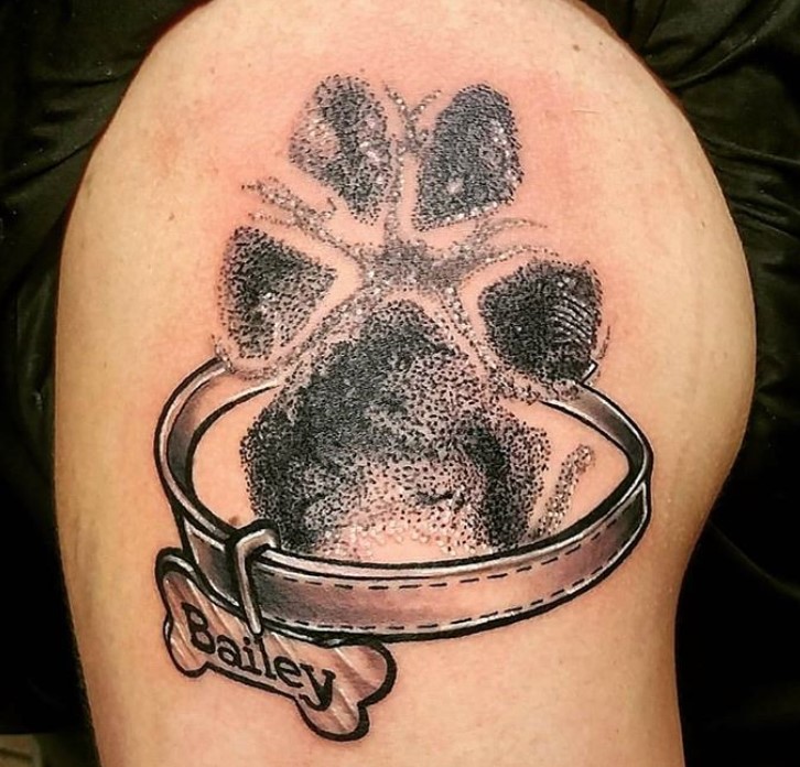 Dog Memorial Tattoo Best Tattoo Ideas Gallery