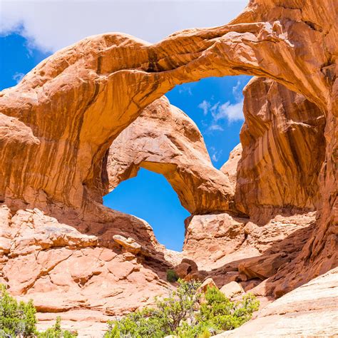 Double Arch Arches National Park Utah Photograph By Brian Harig