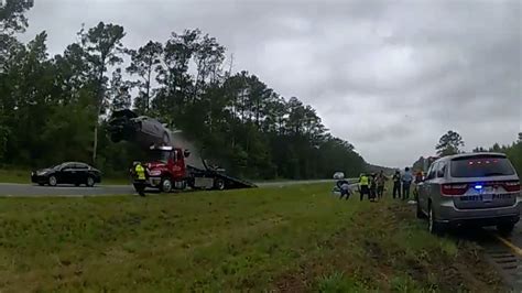 Driver Survives Death Defying Car Crash In Georgia Cnn