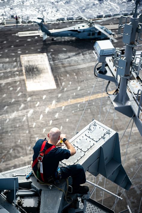 Dvids Images Uss Carl Vinson Cvn 70 Sailors Perform Aviation