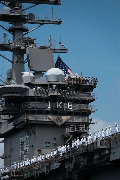 Dvids Images Uss Dwight D Eisenhower Returns From Deployment