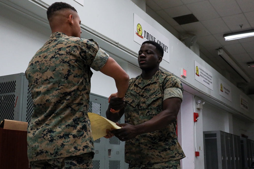 Dvids News 1 23 Marines Graduate Lance Corporal Leadership And