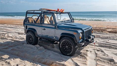 E C D S Latest Project Is A Custom Defender 90 Beach Cruiser