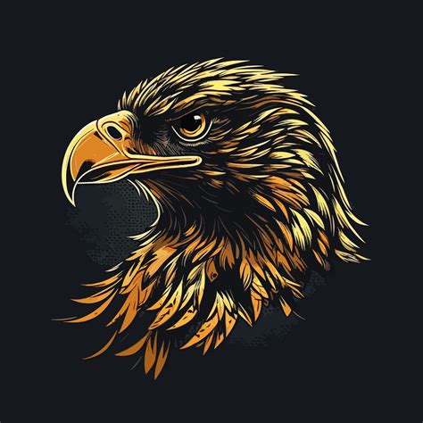 Eagle Head Eagle Logo Symbol Gaming Logo Elegant Element For Brand