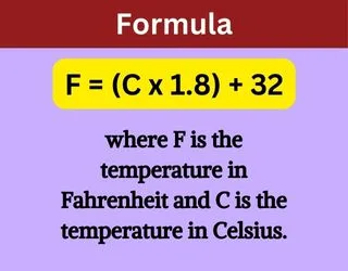 Easy Celsius To Fahrenheit Calculator C To F Study Pariksha