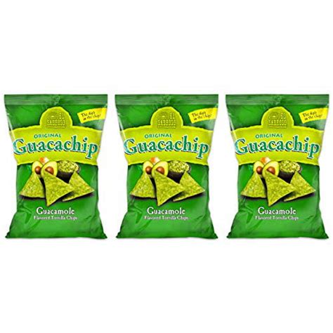 El Sabroso Original Guacachip 3 Oz Bags Pack Of 3 Walmart Com