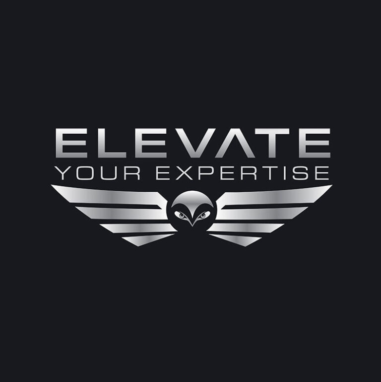 Elevate Your Expertise Logo Design Studio 1 Design