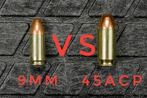 End The Debate 9Mm Vs 45 Acp Vs Whatever Tactical Dynamic