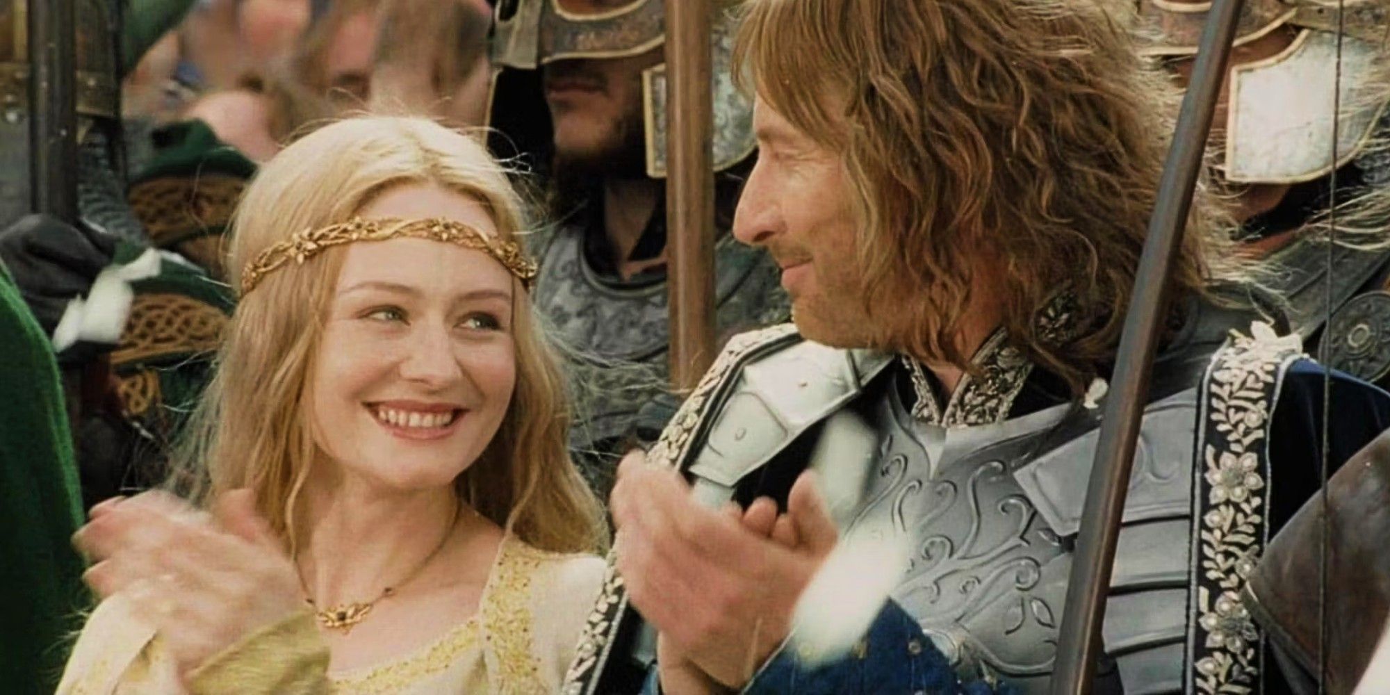 Eowyn And Faramir S Wedding Clothes Unused On Screen Return Of The King Lord Of The Rings