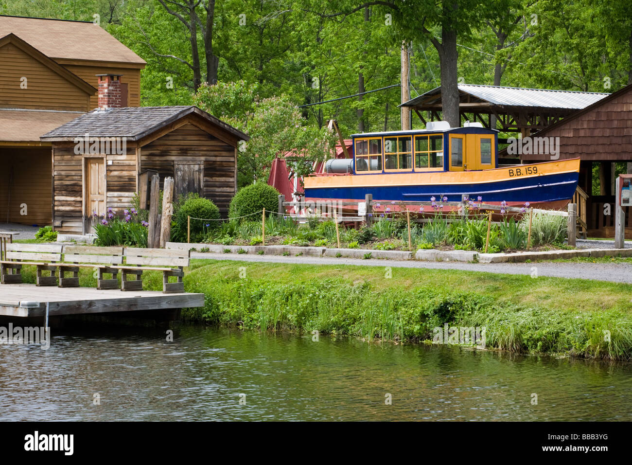 Erie Canal Park Camillus New York Onondaga County Finger Lakes Region