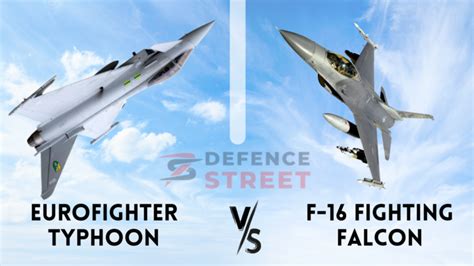 Eurofighter Typhoon Vs F 16 Fighting Falcon Data Comparison