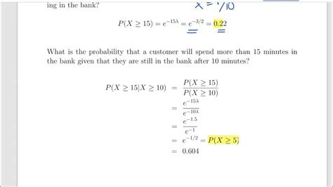 Exponential Distribution Properties Proofs Exercises