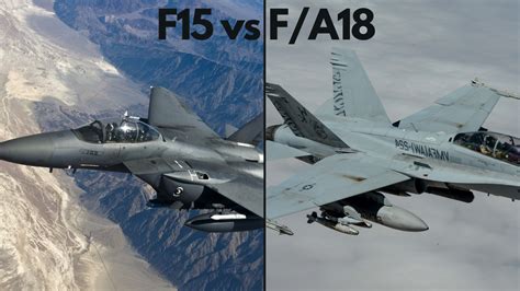 F 15 Vs Fa 18 Difference And Comparison Diffen