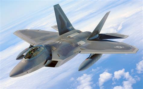 F 22 Raptor Military Aircraft Aircraft Us Air Force Wallpapers Hd