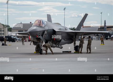 F 35A Takeoff At Mountain Home Air Force Base Idaho