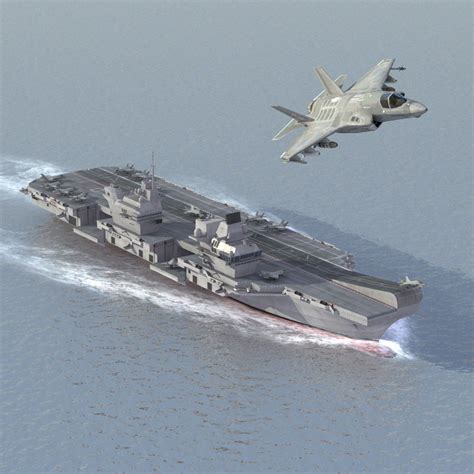 F35 B Lighting Over Hms Queen Elizabeth Ww2 Aircraft Fighter Aircraft