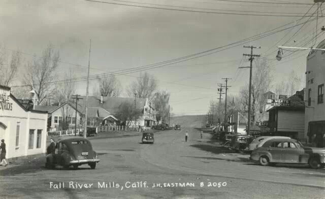 Fall River Mills Ca Main St 1930 S Fall River Fall River Mills