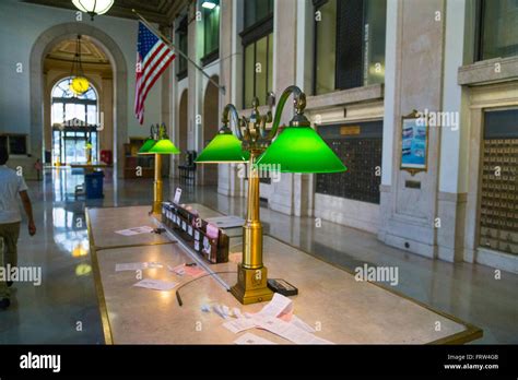 Famous James Farley Post Office In New York City Stock Photo Alamy