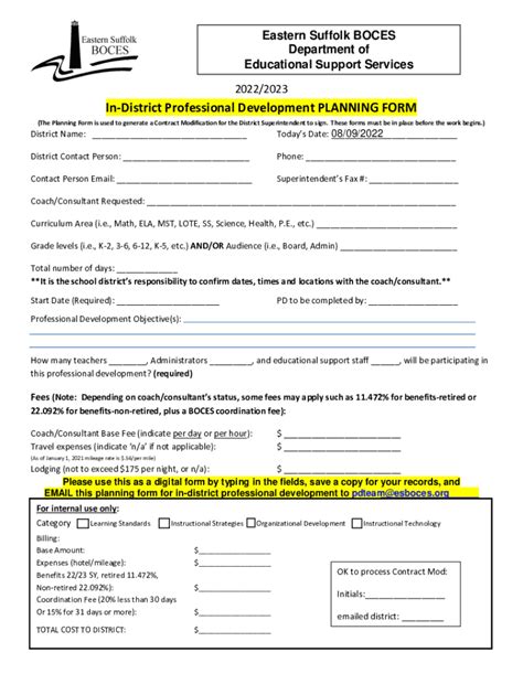 Fillable Online Request Form Eastern Suffolk Boces Fax Email Print