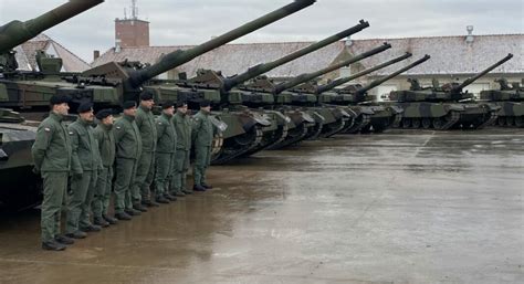 First K2 Tanks Handed Over To Polish Army Soldiers